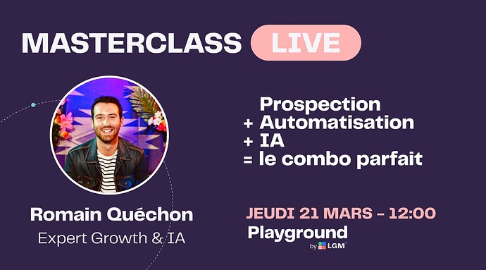 Masterclass Romain Quéchon