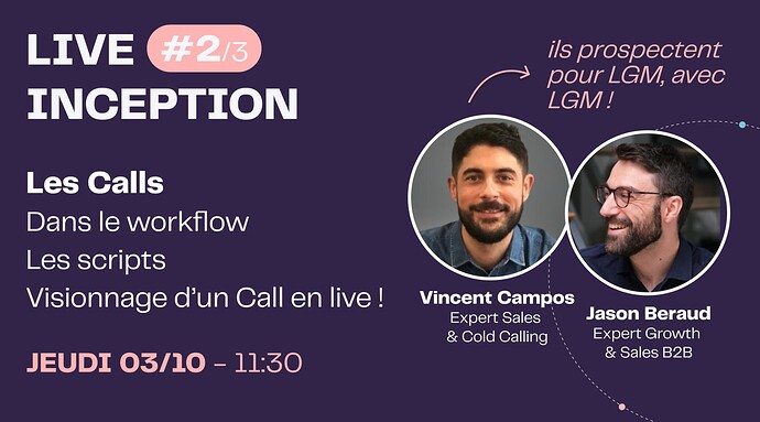 Live Inception #2 - Les Calls